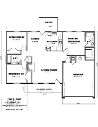 House Floor Plan Thumbnail: 1240-S1-2975
